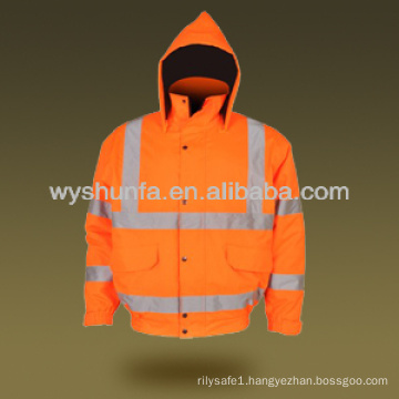 Safety hi visibility Warning Reflective ANSI EN471 Jacket